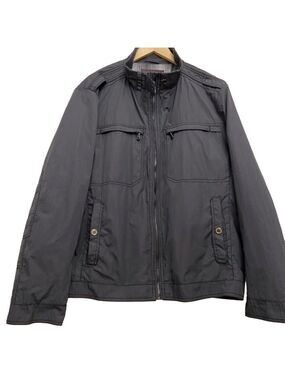 PAOLETTI Firenze men windbreaker jacket coat grey stylish luxury wind breaker XL